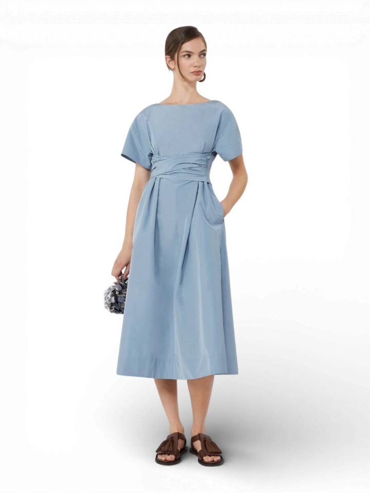 Blauw casual kleed Pioppo Max Mara