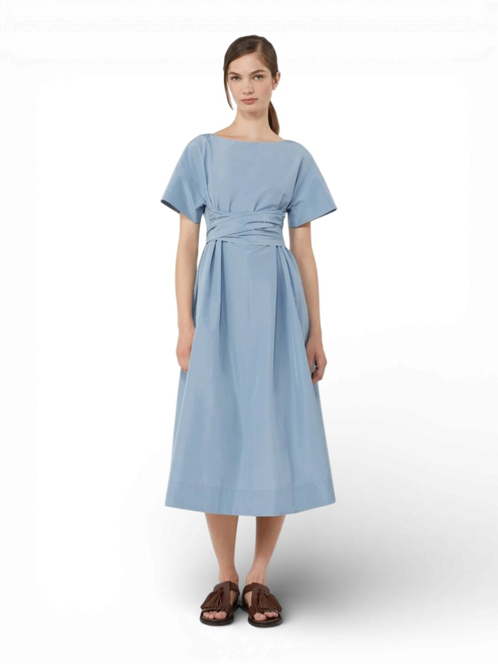 Blauw casual kleed Pioppo Max Mara