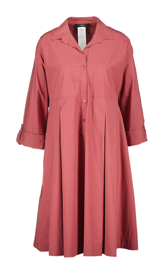 Rood kleed met knoopsluiting Seggio Max Mara