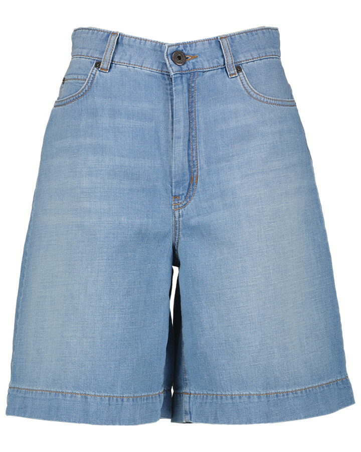 Blauwe jeansshort Ozono Max Mara Weekend 