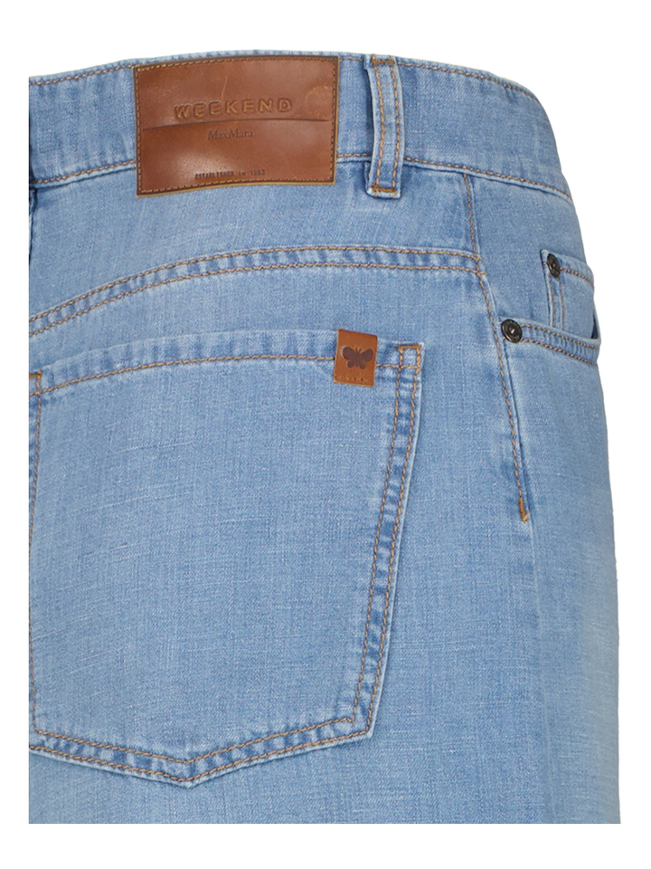 Blauwe jeansshort Ozono Max Mara Weekend 