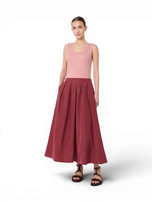 Bordeaux lange rok Formica Max Mara