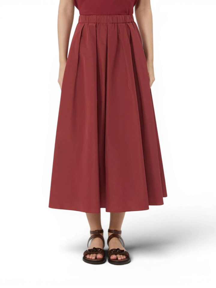 Bordeaux lange rok Formica Max Mara