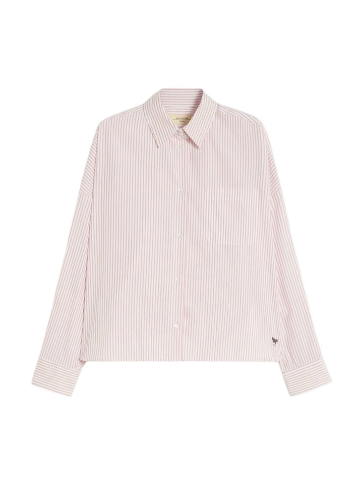 Roze gestreepte bloes Panetto Max Mara Weekend