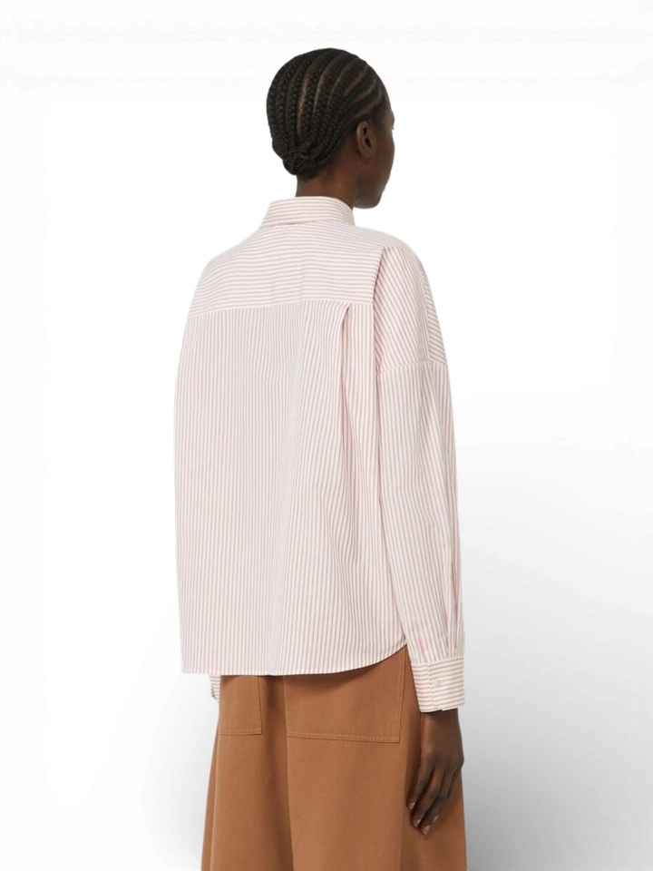 Roze gestreepte bloes Panetto Max Mara Weekend