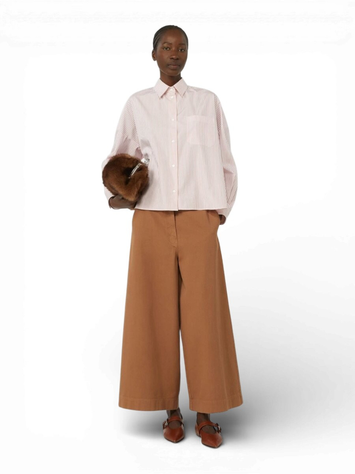 Roze gestreepte bloes Panetto Max Mara Weekend