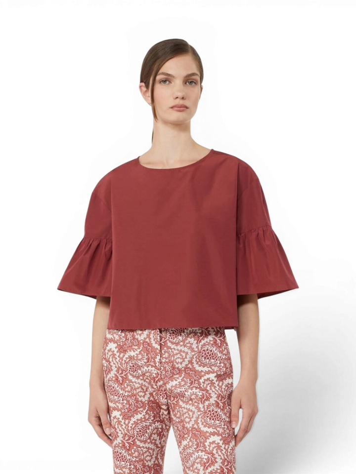 Rode blouse Break Max Mara