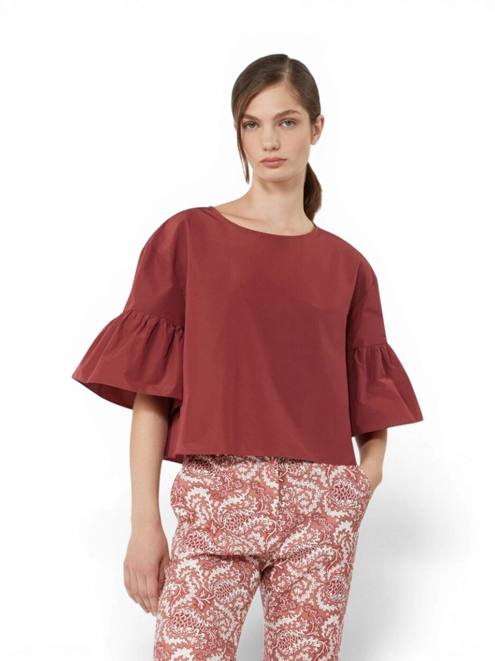 Rode blouse Break Max Mara