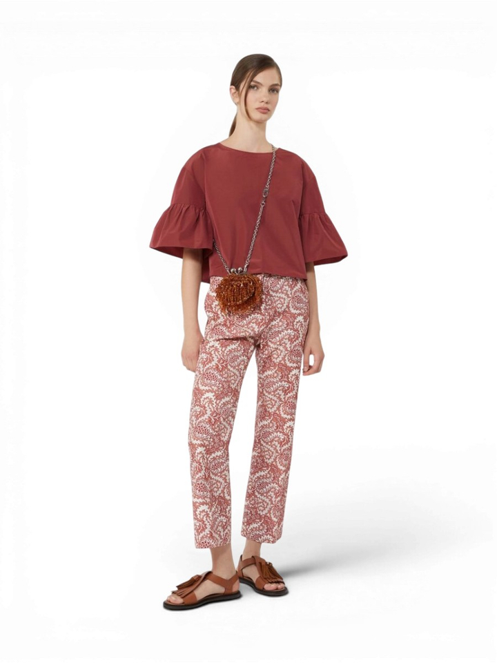 Rode blouse Break Max Mara