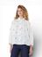 Witte blouse met bloemenprint Butterfly Max Mara Weekend 