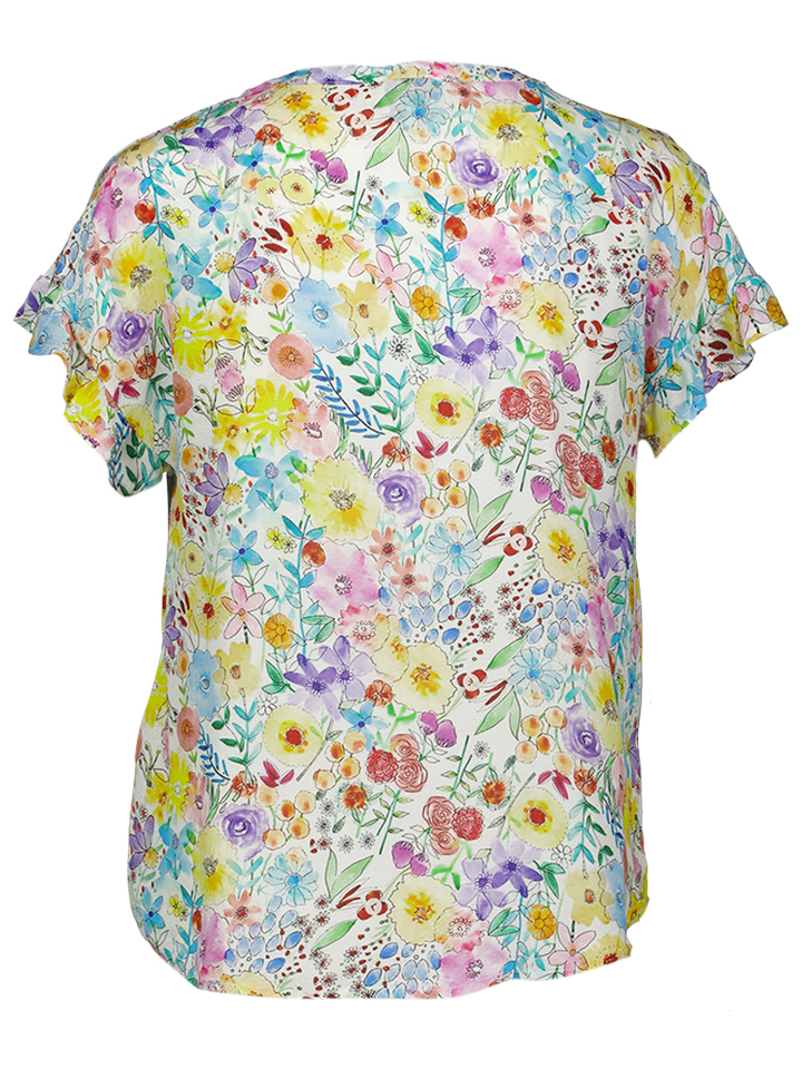 Blouse met bloemenprint Tes Leo & Ugo