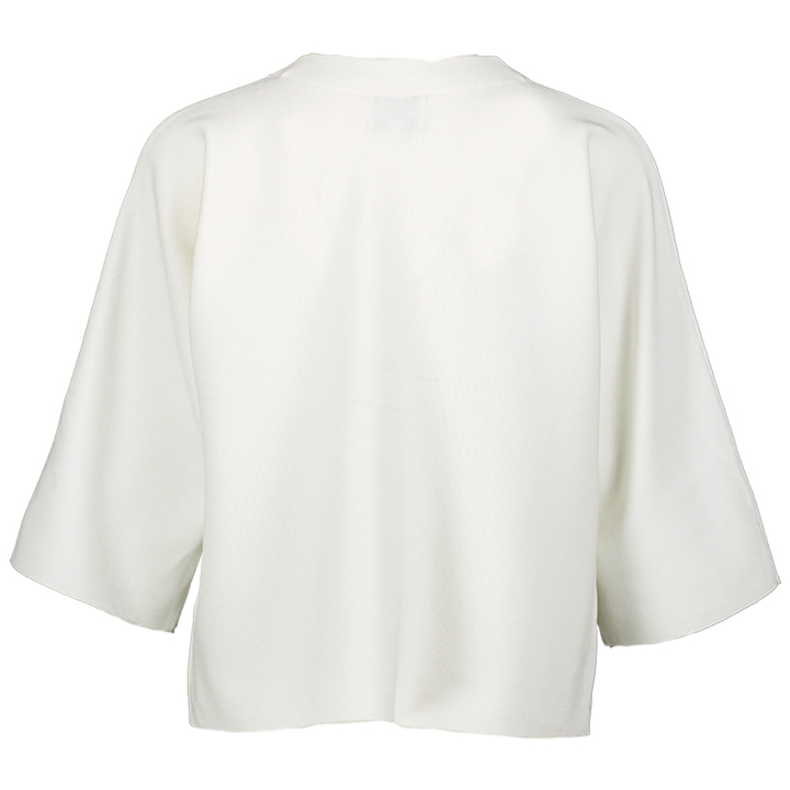 Ecru cardigan met gouden knopen Leo&Ugo 