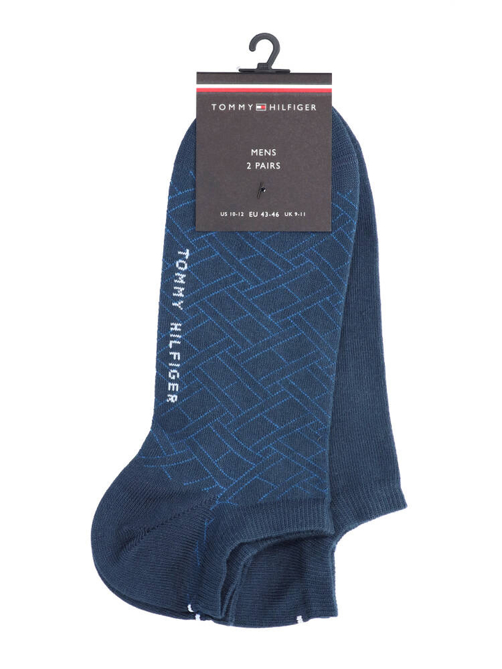 Navy korte sokken duo pack tommy Hilfiger 