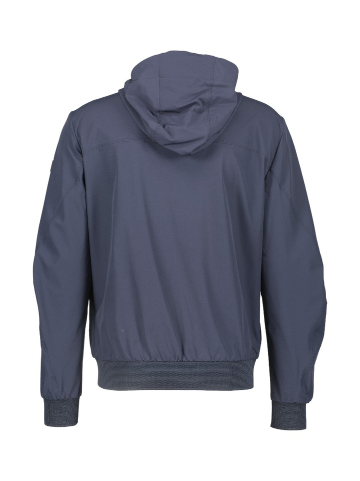 Donkerblauwe water afstotende jas Peuterey
