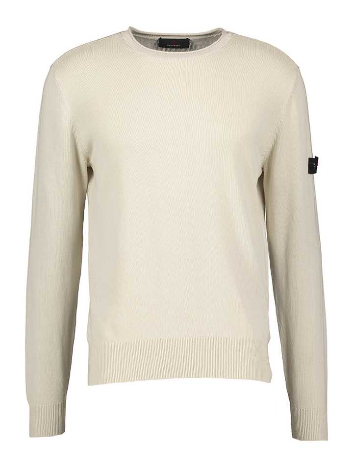 Beige knit trui Caliper Peuterey