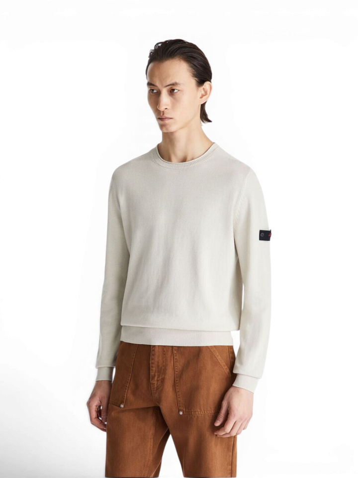 Beige knit trui Caliper Peuterey