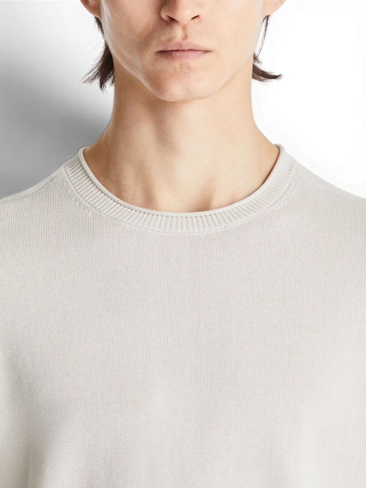 Beige knit trui Caliper Peuterey