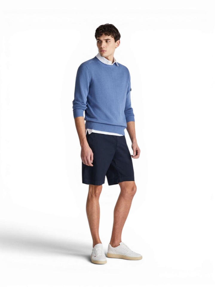 Blauwe knit trui Caliper Peuterey