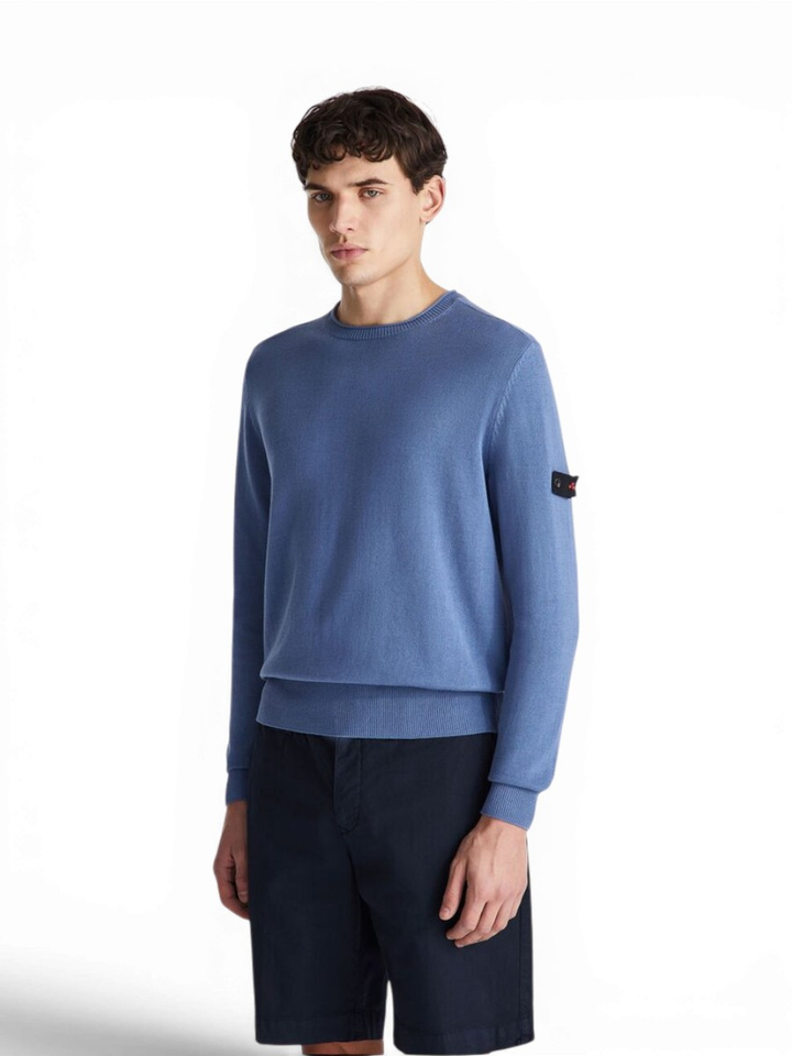 Blauwe knit trui Caliper Peuterey