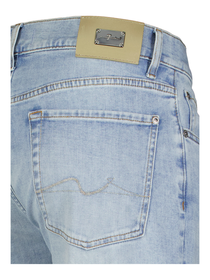Lichtblauwe straight jeans Miramar For All Mankind