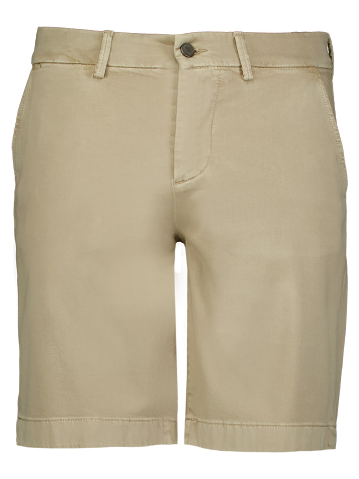 Beige geklede short Sateen Mud For All Mankind 