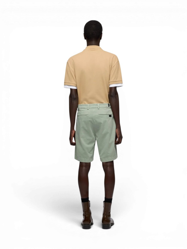 Groene geklede short Sateen Leaf For All Mankind