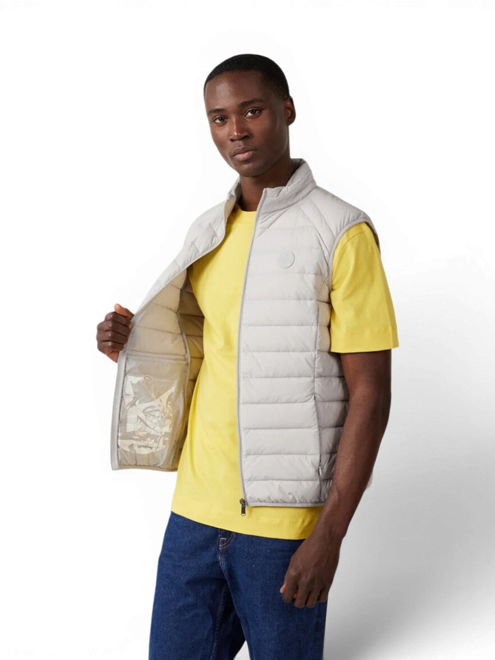 Grijze bodywarmer Arafo Jott 