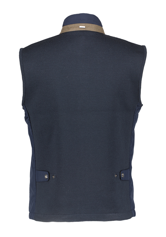 Donkerblauwe bodywarmer Hackett