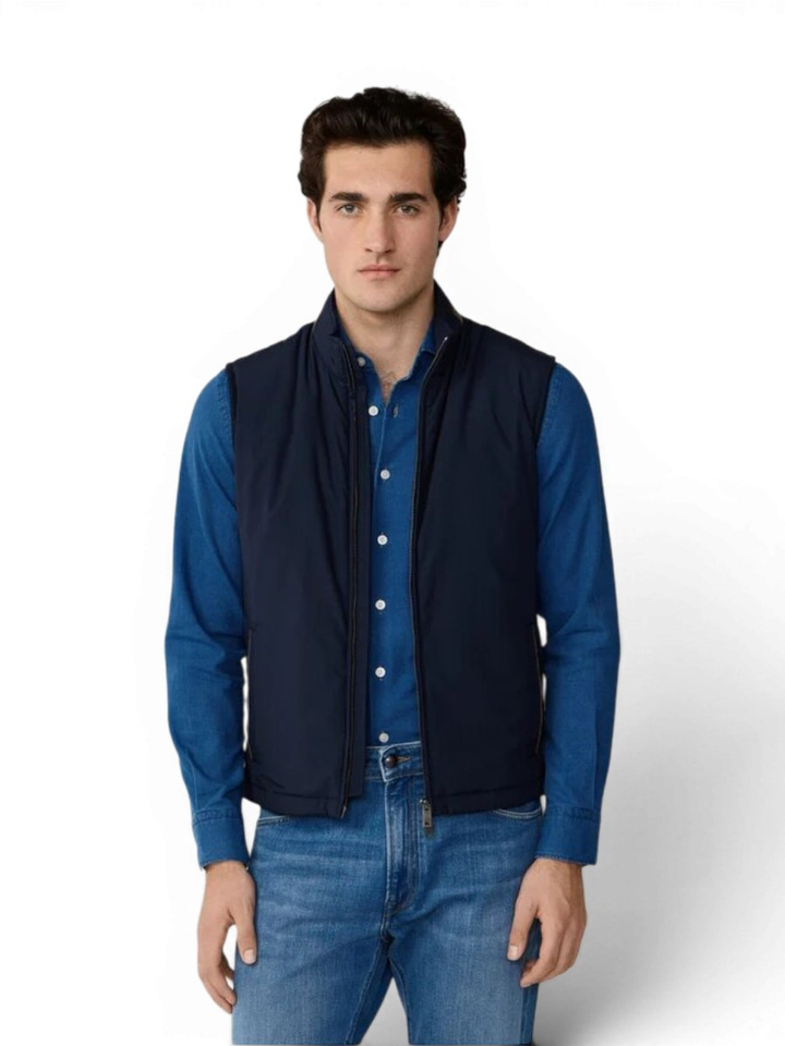 Donkerblauwe bodywarmer Hackett