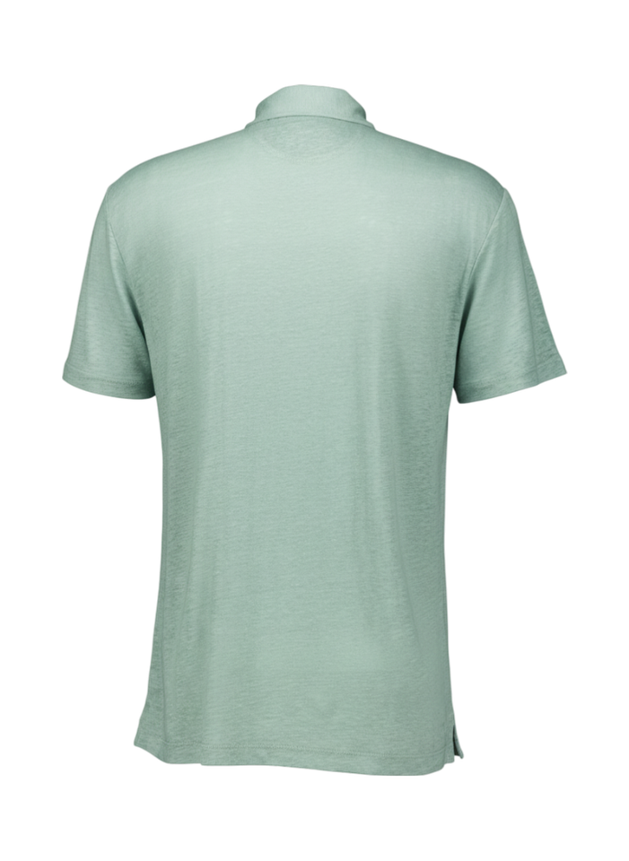 Groene linnen polo Hackett 