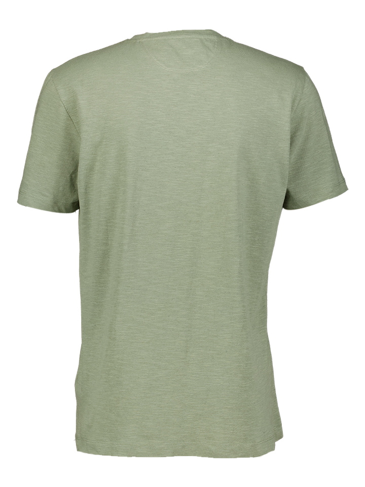 Groene t-shirt met logo Hackett