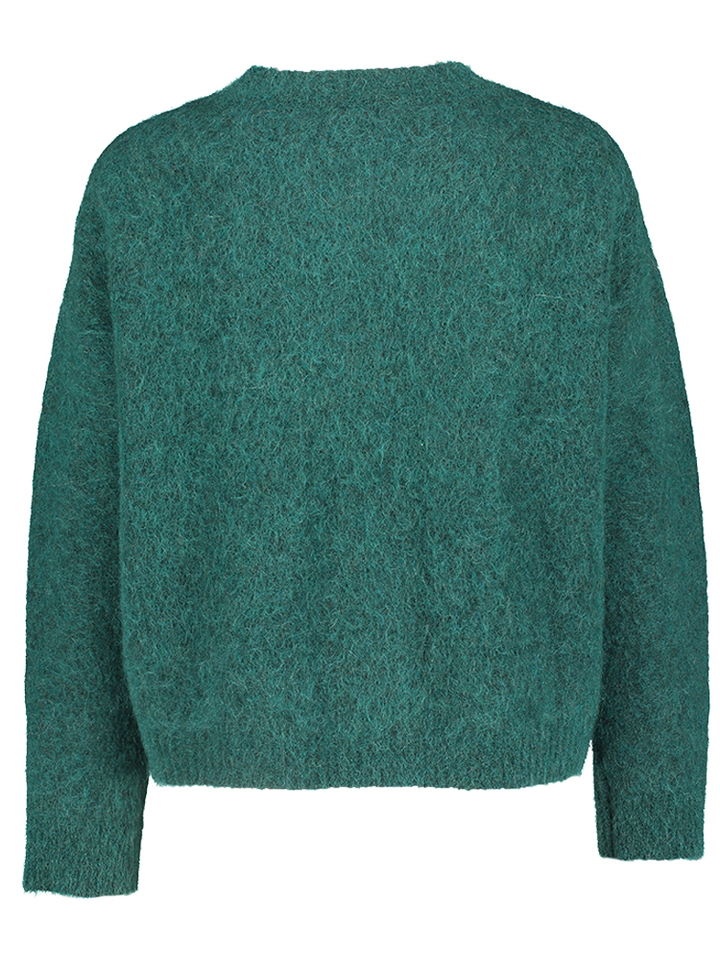 Verdone gilet met knopen Thea Giul 