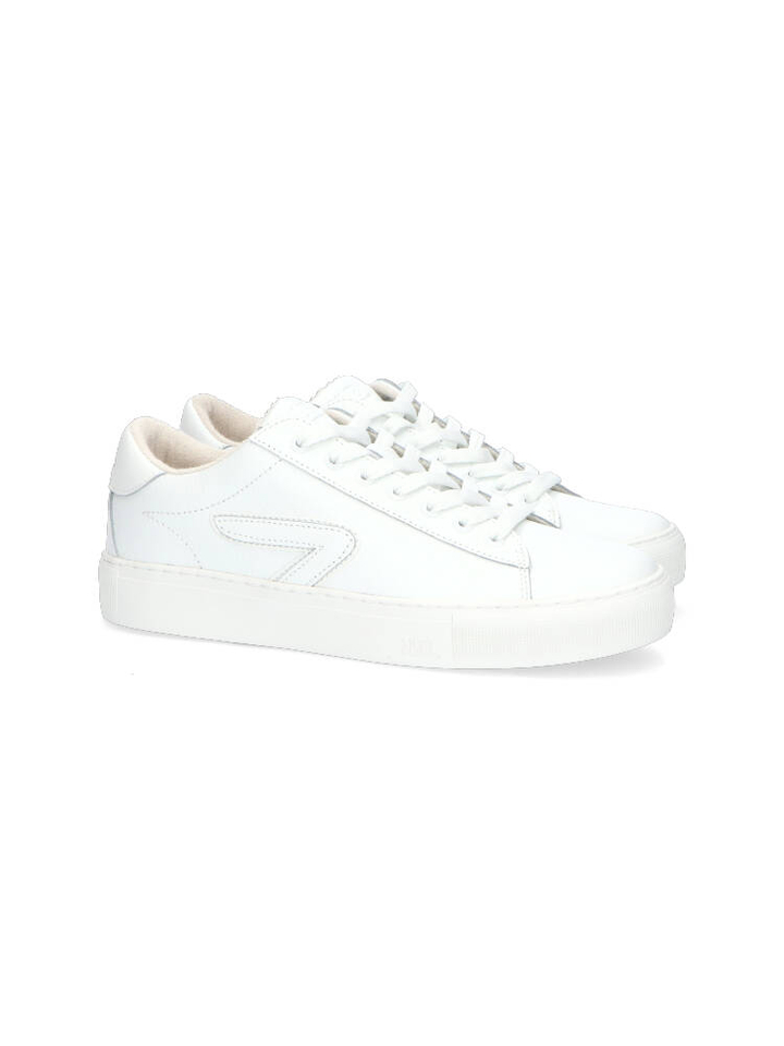 Witte lage sneakers Hub 