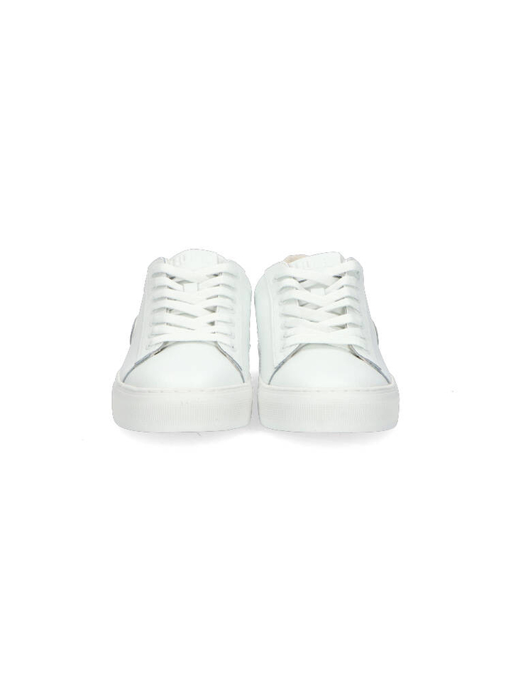 Witte lage sneakers Hub 