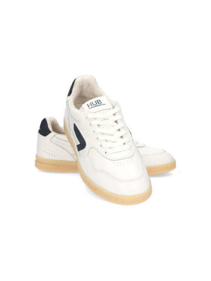 Off white navy lage sneakers Hub 