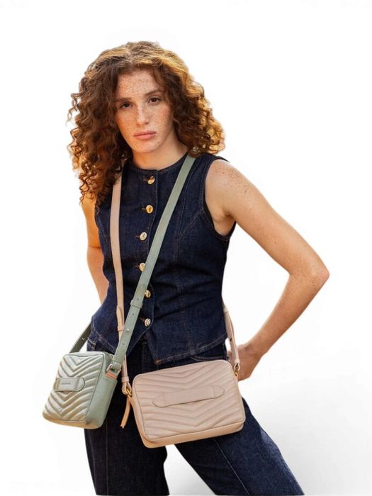 Pantent nude crossbody Marie Martens