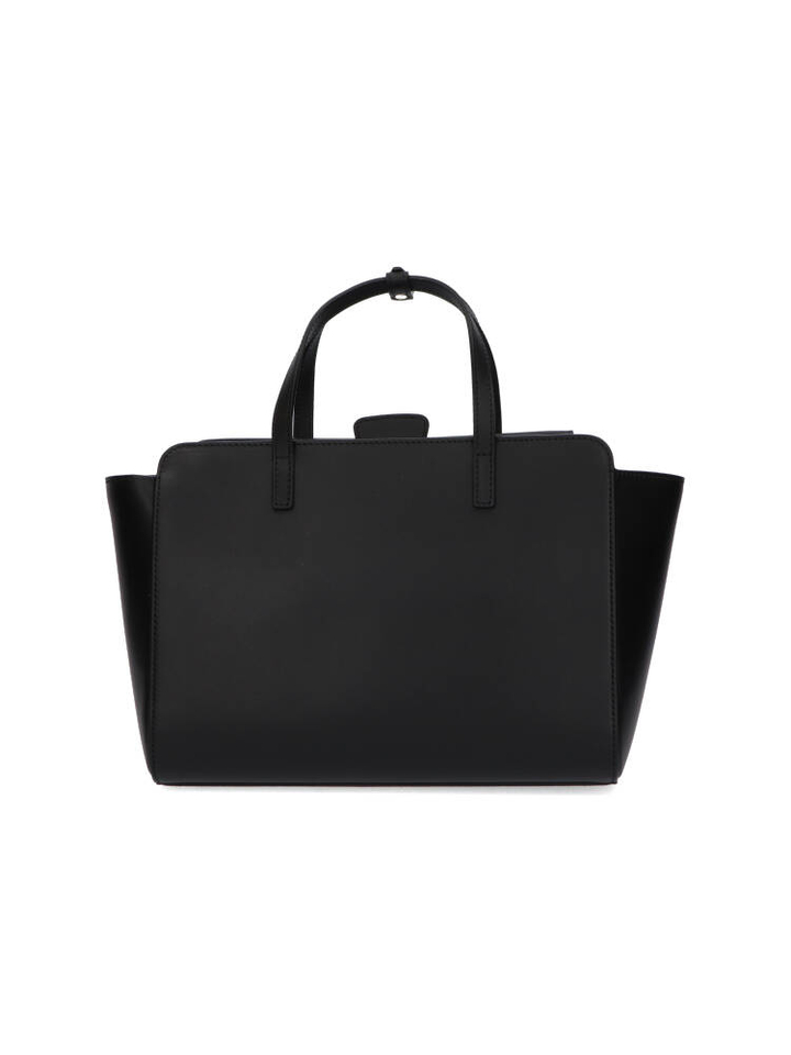 Zwarte handta Flap M Hidesins 