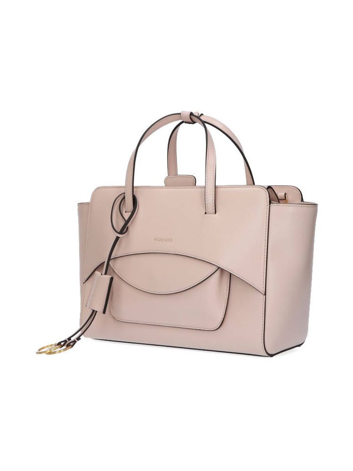 Poederroze handtas Flap M Hidesins 