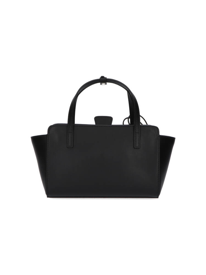 Zwarte handtas Flap S Hidesins