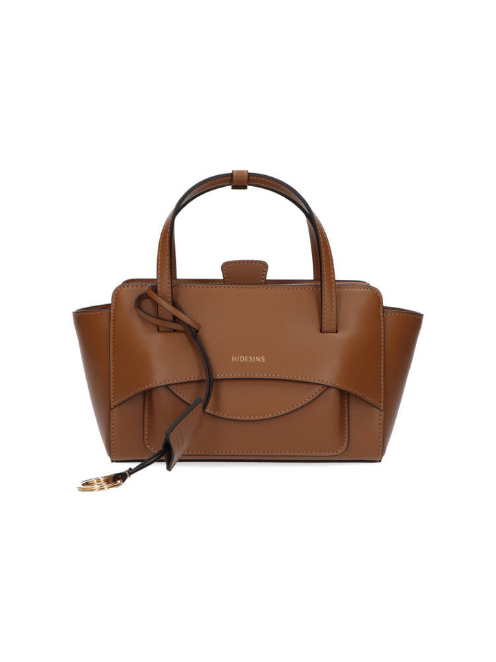 Caramel handtas Flap S Hidesins