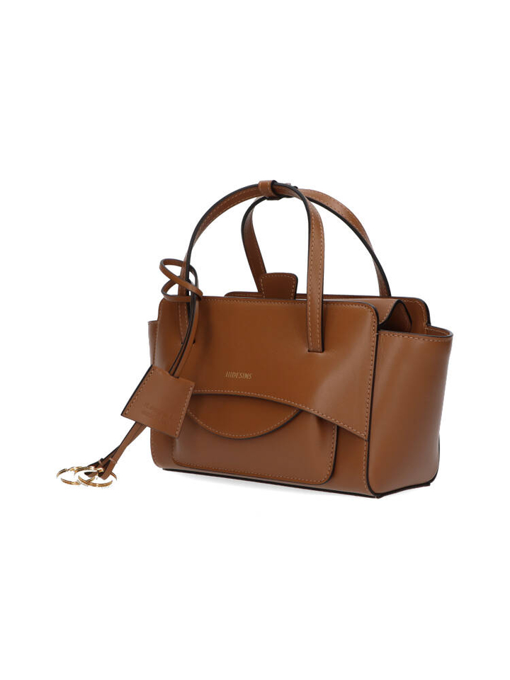 Caramel handtas Flap S Hidesins