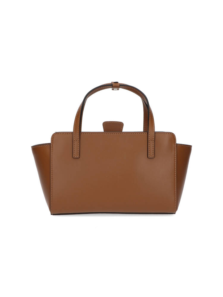 Caramel handtas Flap S Hidesins