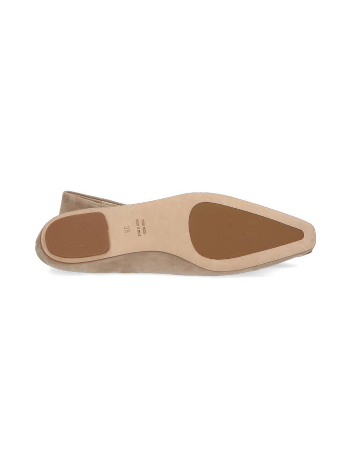 Taupe ballerina's Bilbao Odare