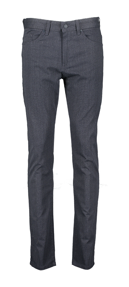 Donkerblauwe geklede broek Delaware Boss Black 