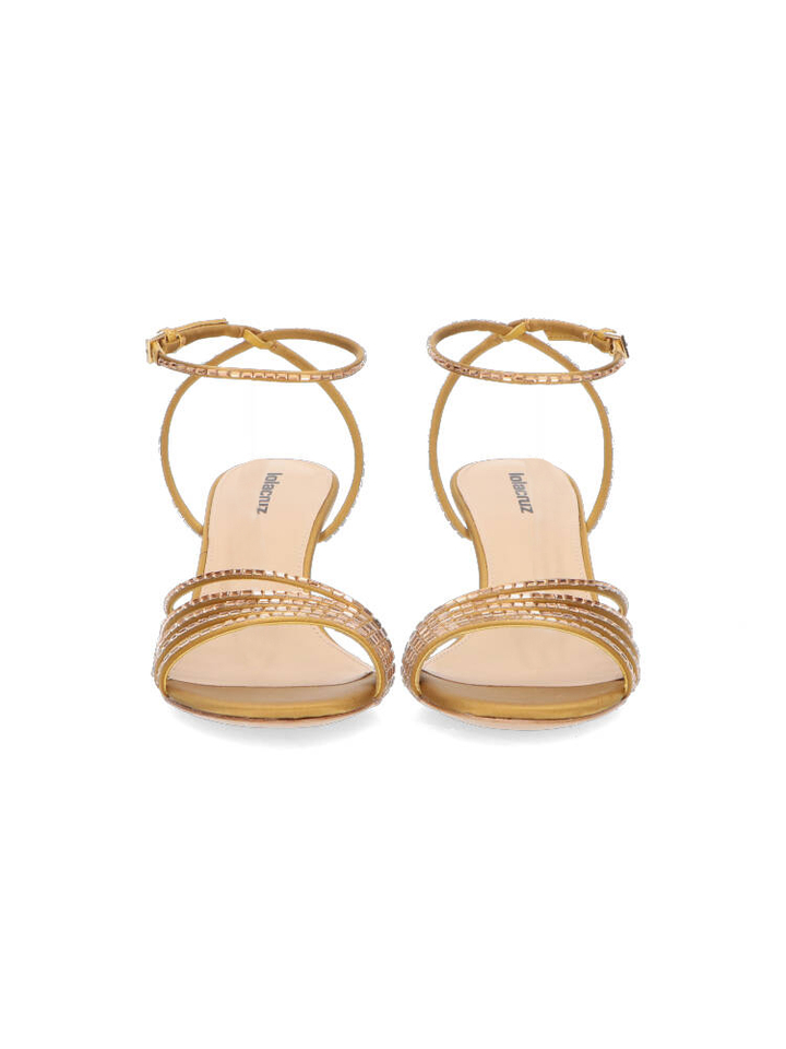 Mostasa sandaal met hak Lola Cruz 