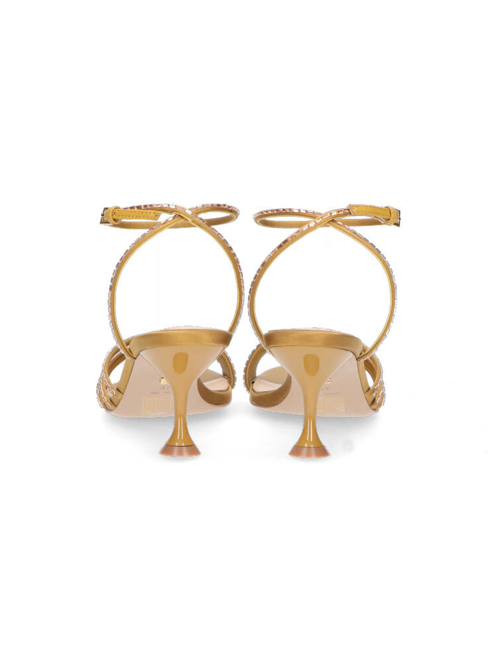 Mostasa sandaal met hak Lola Cruz 