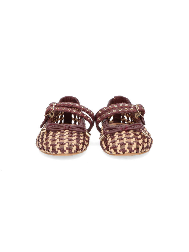Burgundy ballerina's Bibi Lou 