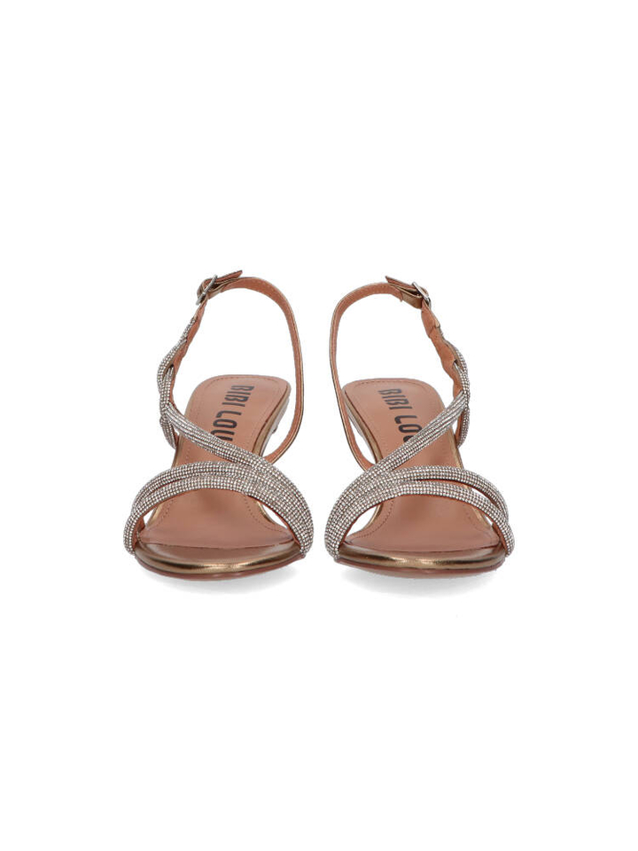 Bronze sandalen l met studs Bibi Lou 