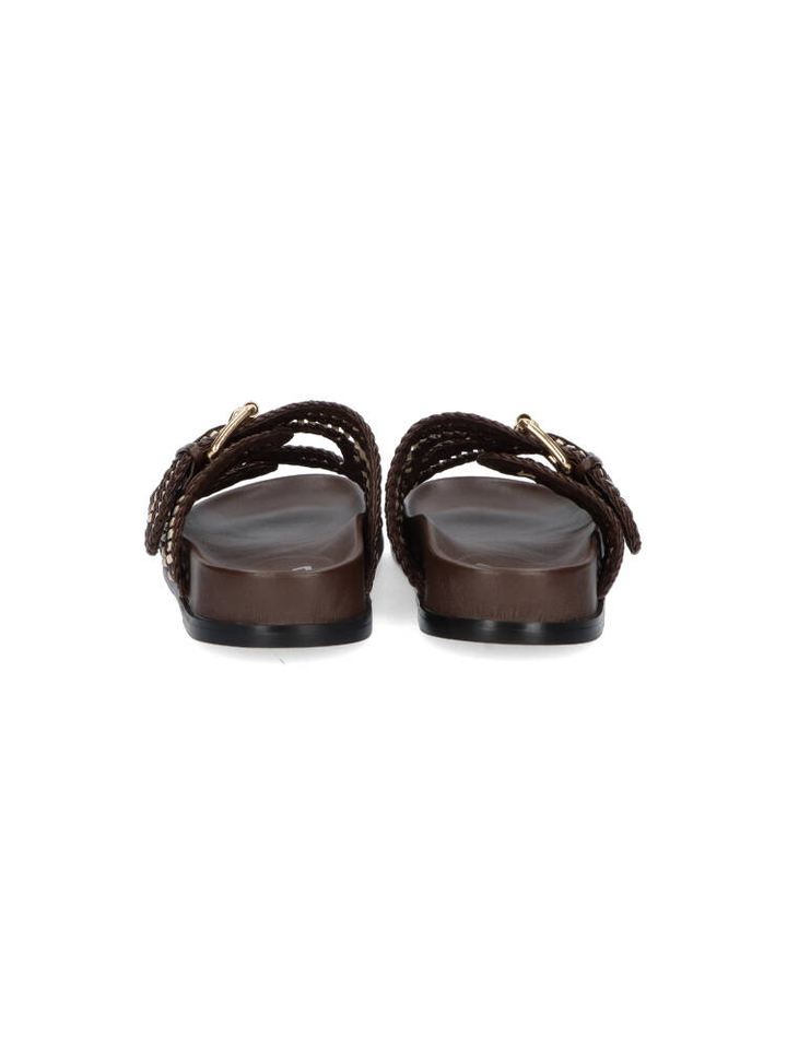 Bruine slippers Bibi Lou