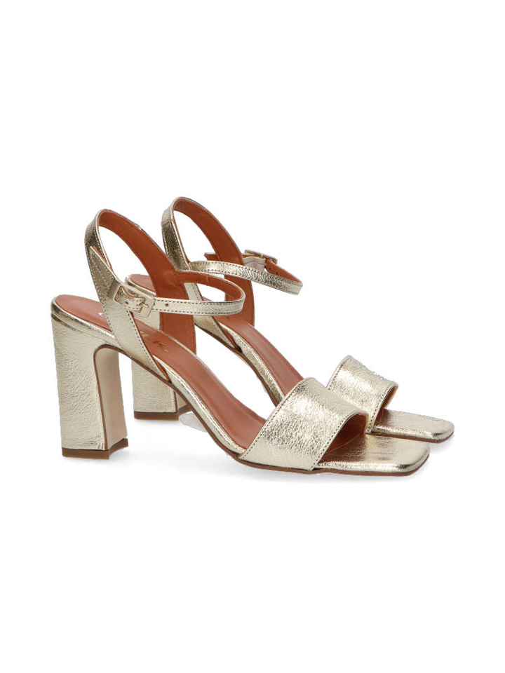 Metal carrara sandaal met hak Ratania Catwalk 